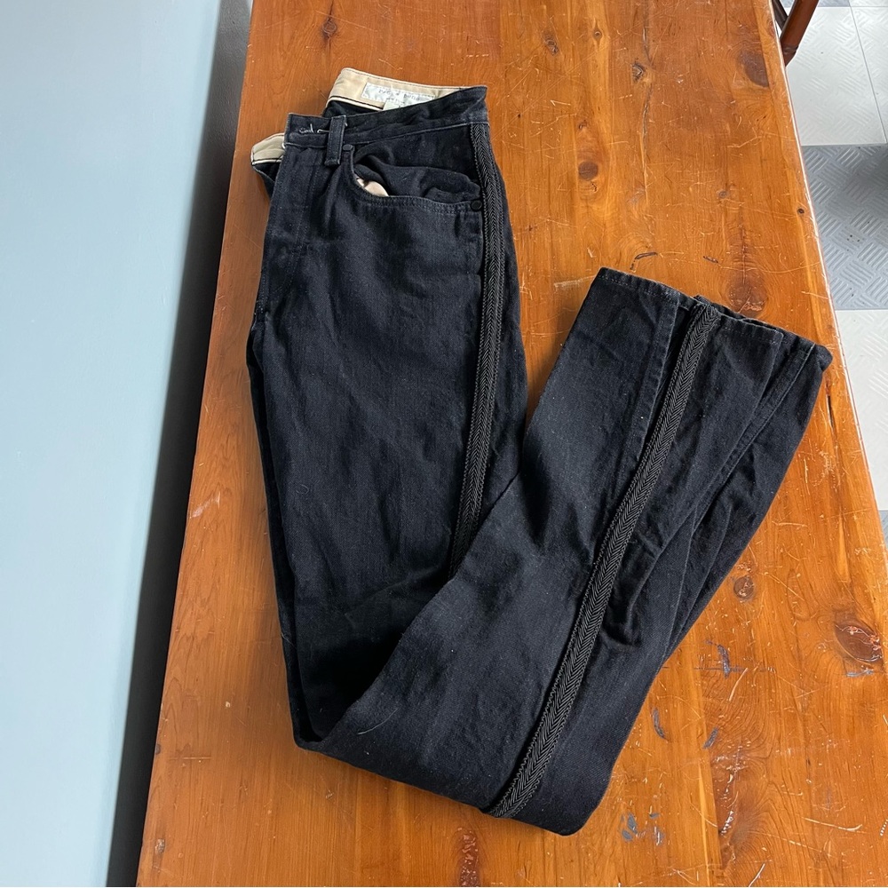 Rag & Bone Regalia Black High Rise Jeans - 24